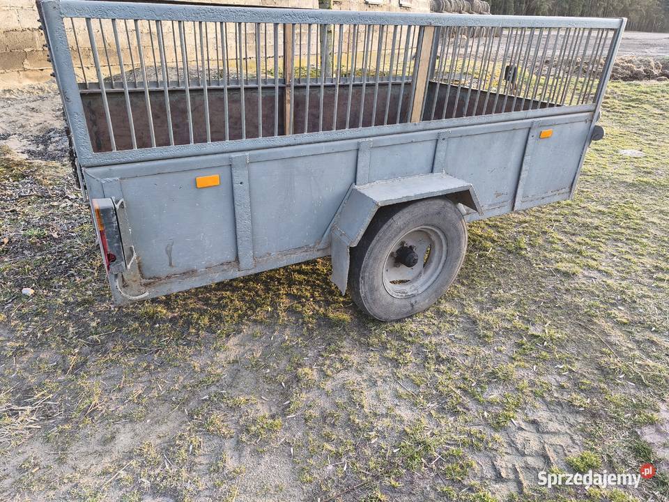 Sprzedam dwukółkę rolniczą Przyczepy rolnicze Jabłkowo sprzedam