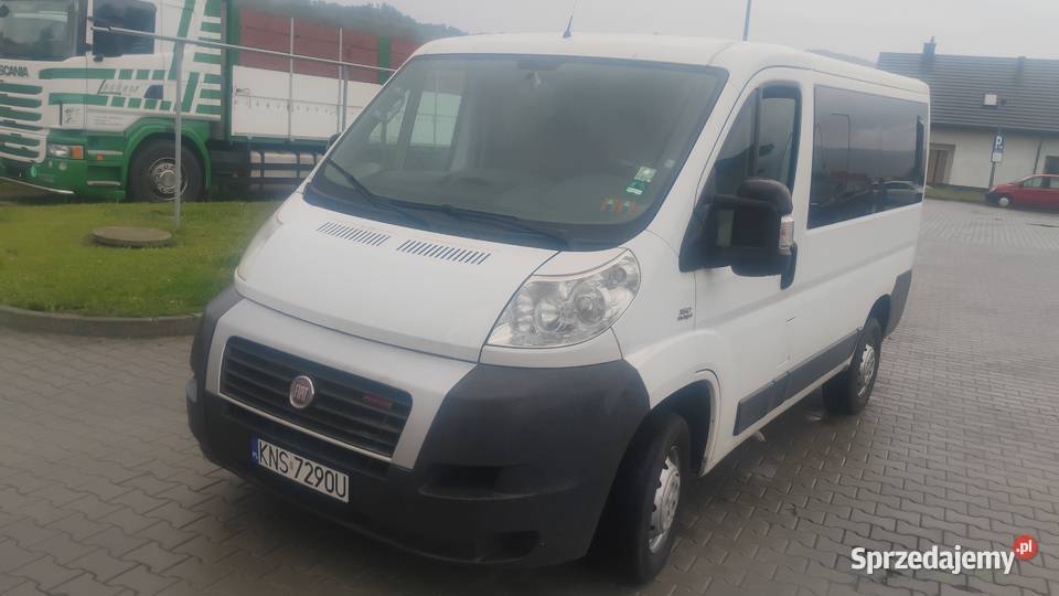 Ducato 9 osobowe Klimatyzacja dwustrefowa silnik Autobusy i minibusy Motoryzacja Łącko sprzedam