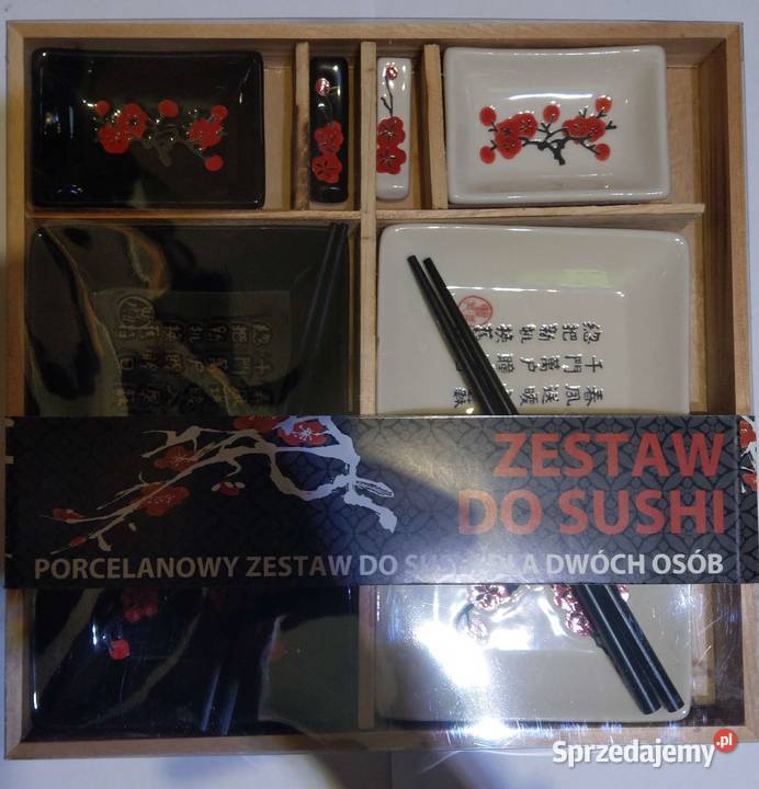 Zestaw do sushi dwóch 2 osób Chiny ma 30 lat Zastawa stołowa Warszawa sprzedam