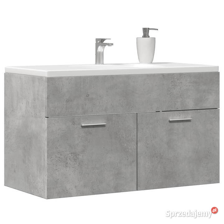 Szafka pod umywalkę szarość betonu 90x385x46 sprzedam
