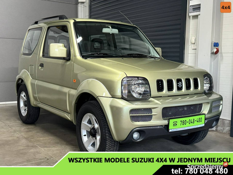 Suzuki Jimny FV23 Salon Stan Perfekt Zero centralny zamek Chechło