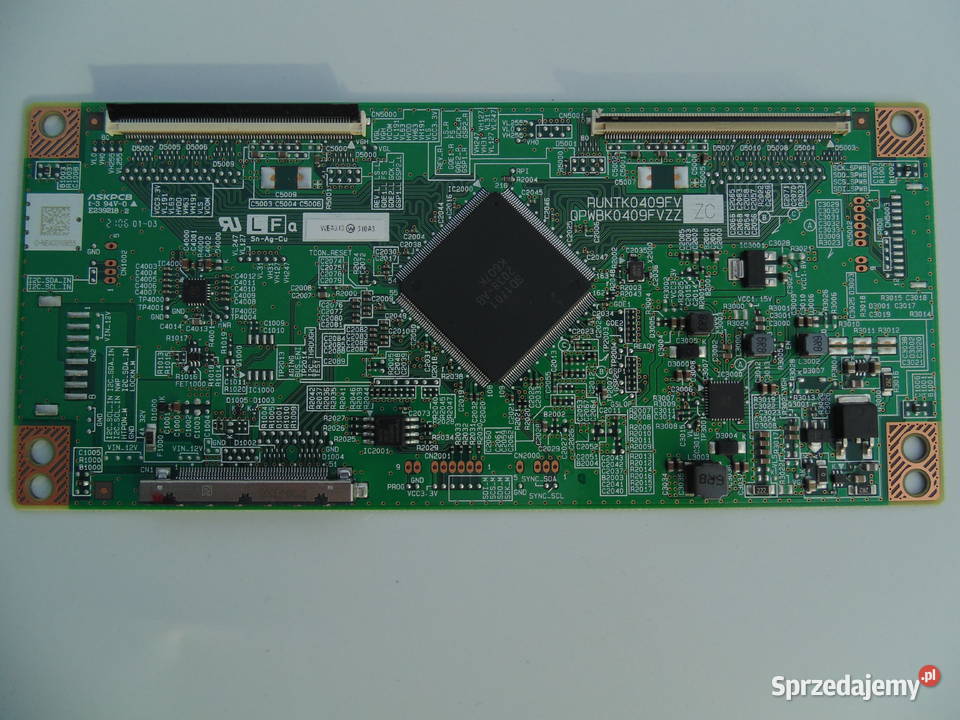 TCON logika RUNTK0409FV QPWBK0409FVZZ ZC SHARP Elektronika mazowieckie Warszawa sprzedam