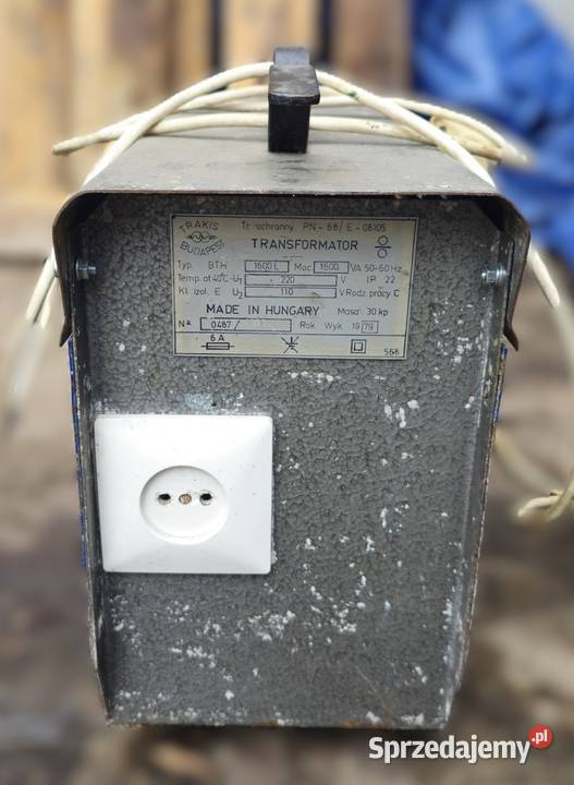 Transformator 220V na 110V ; 1600 VA