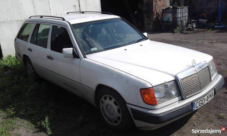 mercedes w124 biały W124 kujawsko-pomorskie