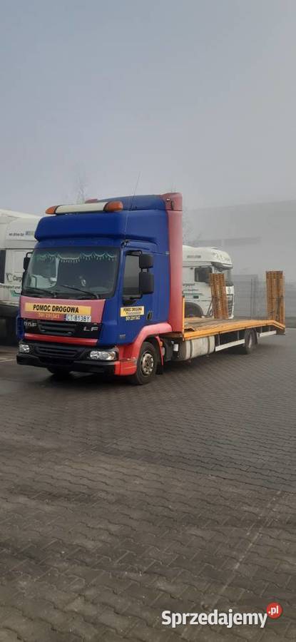 DAF LF 45 2007r Pomoc drogowa Chorzów