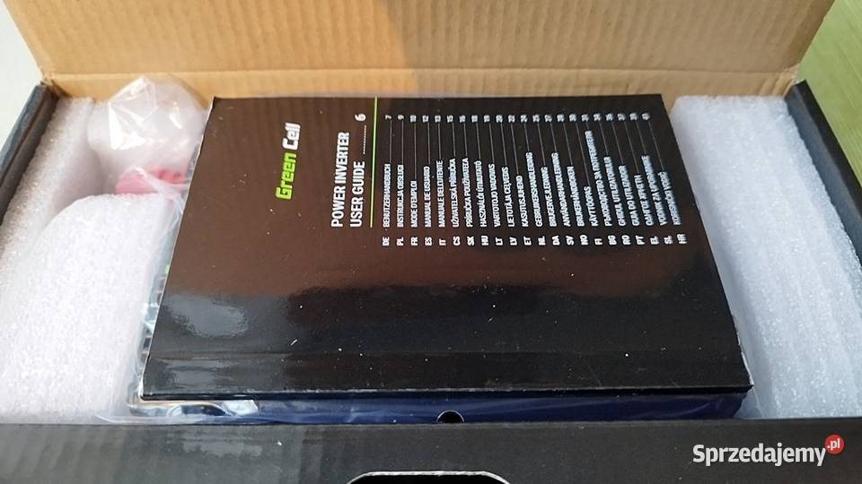 Przetwornica napięcia Green 12V na 230V 300W600W podlaskie Czarna Białostocka