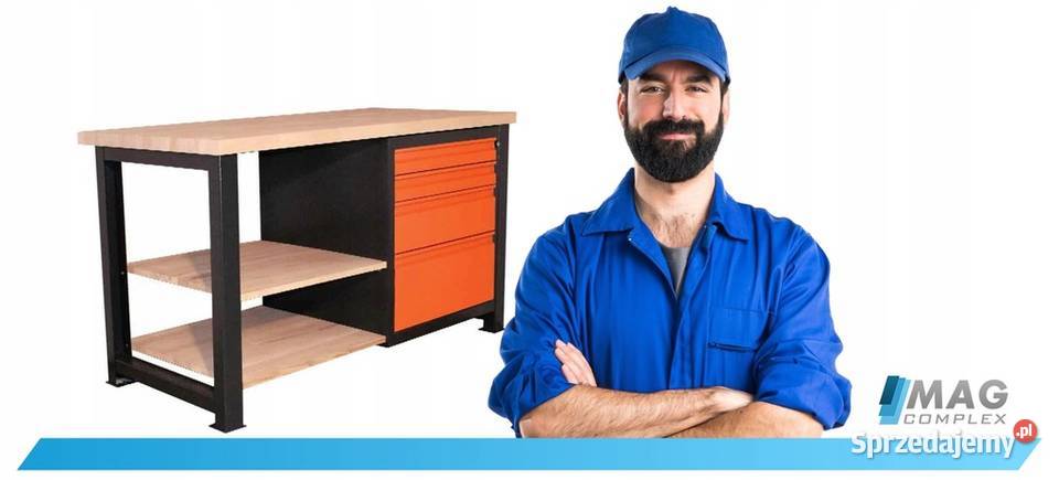 STÓŁ Warsztatowy P1421 GARAŻ MAGAZYN WARSZTAT Grudziądz