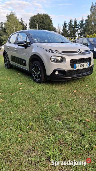 Citroen C3 III 12 Benzyna 2020 beżowy wielkopolskie