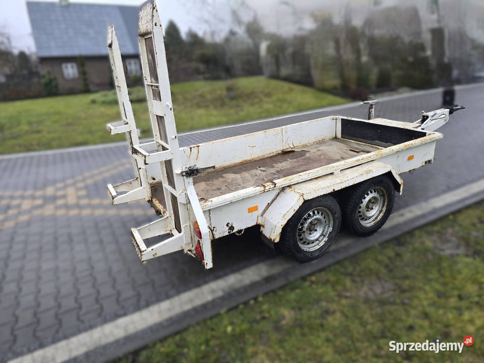 Przyczepka laweta OBERMAIER TPV 3030 DMC 3 t z Baliki sprzedam
