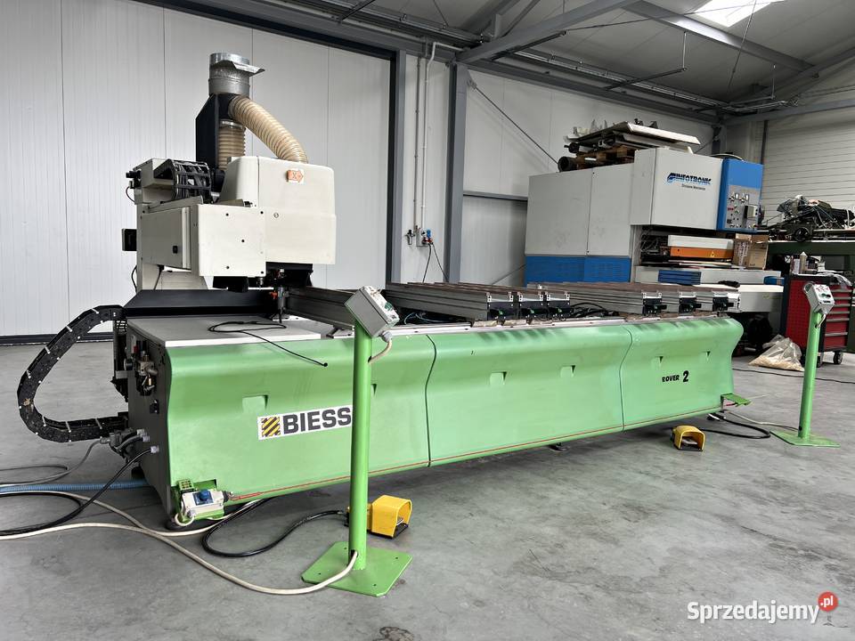 Centrum obróbcze CNC BIESSE ROVER 20 3osiowe lubelskie Łabuńki Pierwsze