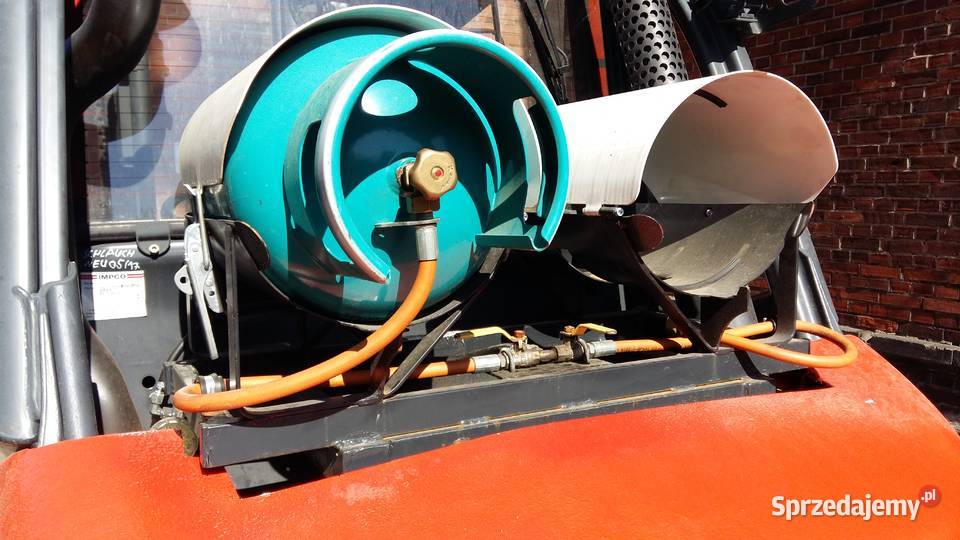 Wózek widłowy Linde 4t H40 model 394 Gaz śląskie Świerklaniec