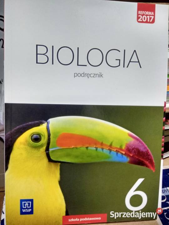 Biologia 6 podręcznik WSiP kolekcje unikaty Warszawa