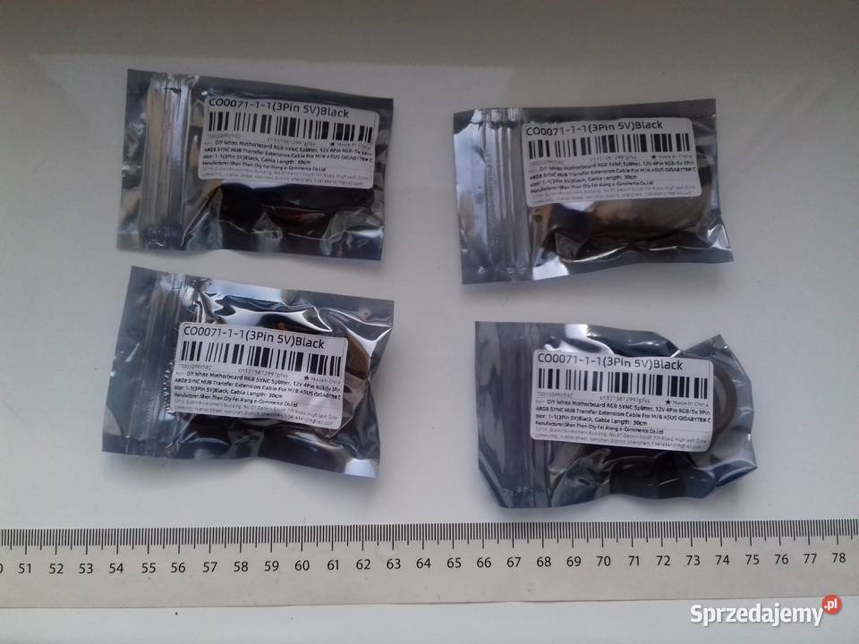 Kabel łącznik do LED ARGB 5V 3pin adresowalne Pozostałe Bydgoszcz sprzedam