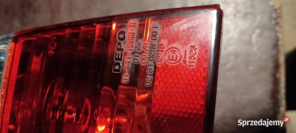 VW golf 3 lampy tył LED biało czerwone osobowe