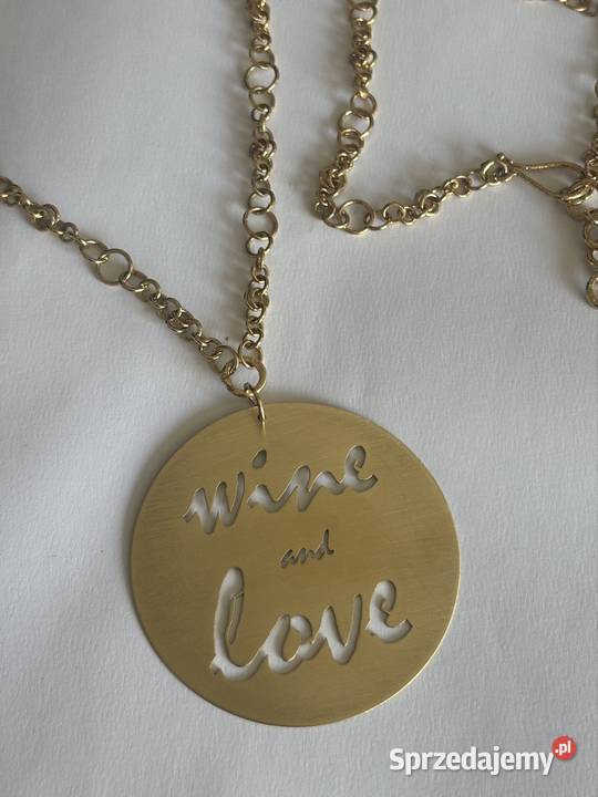 Naszyjnik Alama Wino i Miłość kujawsko-pomorskie Bydgoszcz