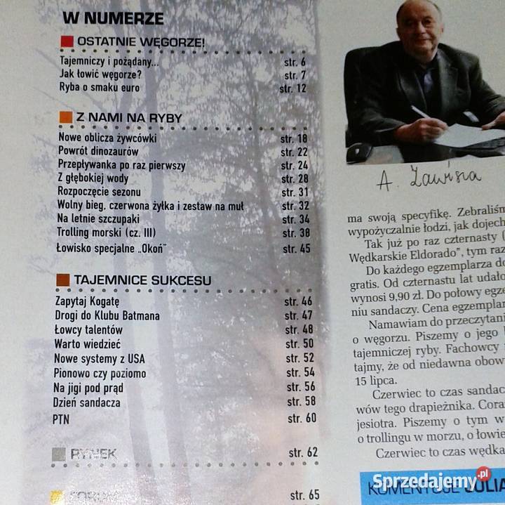 Wiadomości wędkarskie 1 756 2012 Chełm sprzedam