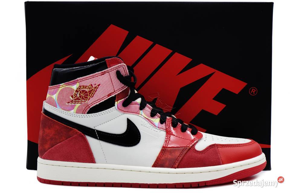 Spider-Man×Nike Air Jordan 1 High OG TD Air Jordan 1 High x Spider-Man - MiniJordan najlepszy