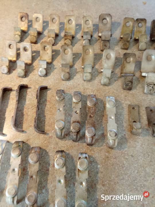 Wózek widłowy styki srebro Dawidy Bankowe