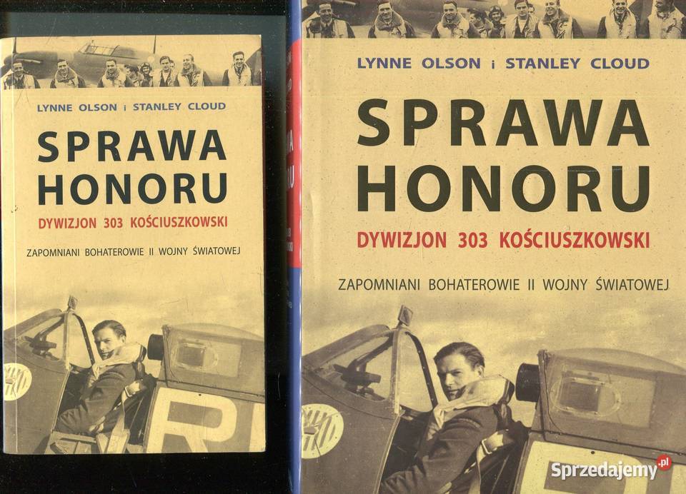 Sprawa honoru Dywizjon 303 Kościuszkowski twarda z obwolutą sprzedam