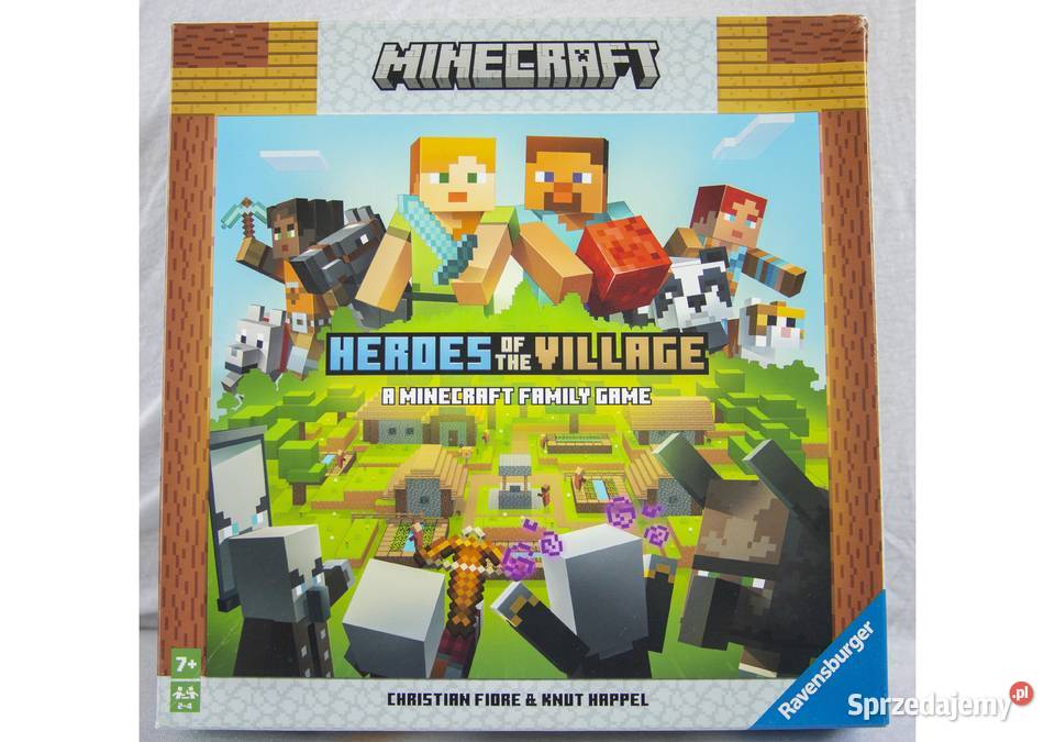 Gra planszowa Minecraft Heroes of the Village Gdańsk sprzedam