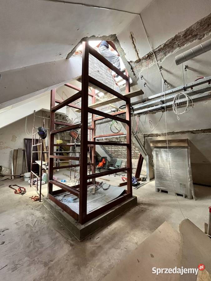 Konstrukcje stalowe belki tarasowe balustrady Warszawa