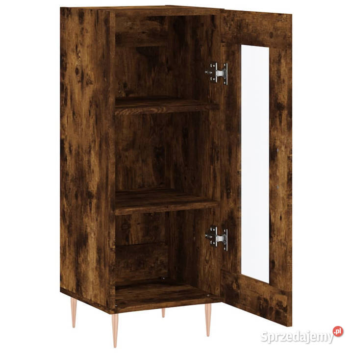 Szafka przydymiony dąb 345x34x90 materiał mazowieckie