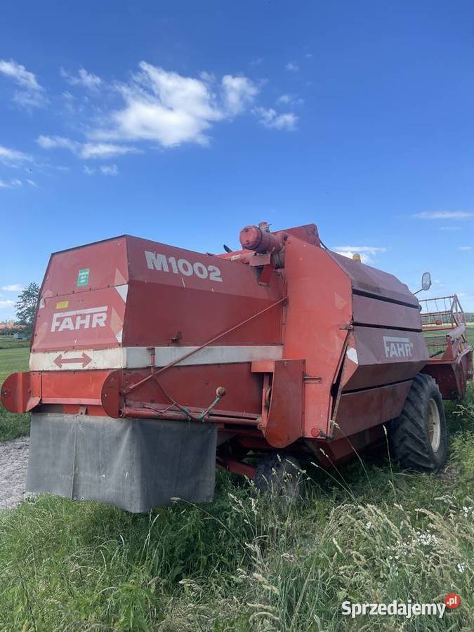 Kombajn Zbożowy Fahr M1002 podlaskie Perlejewo