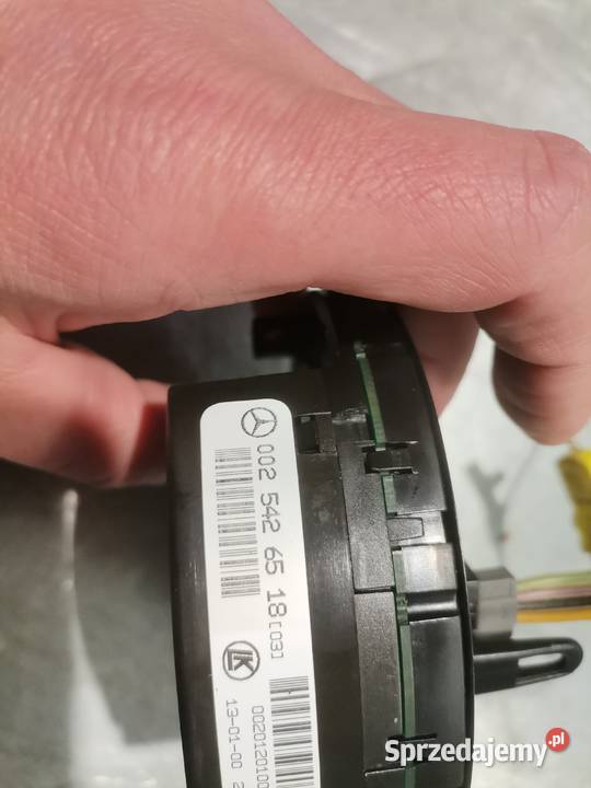 TAŚMA ZWIJAK AIRBAG MERCEDES W168 0025426518 Wyposażenie elektryczne Nowy Sącz