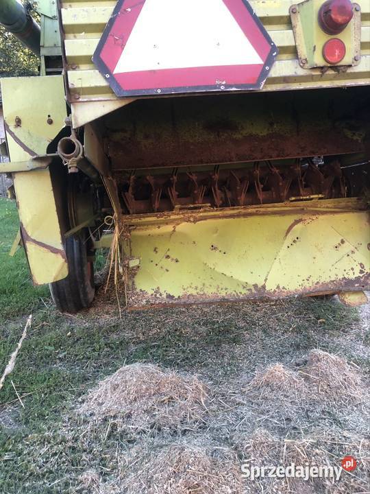 Kombajn Claas Senatoe warmińsko-mazurskie Kromerowo