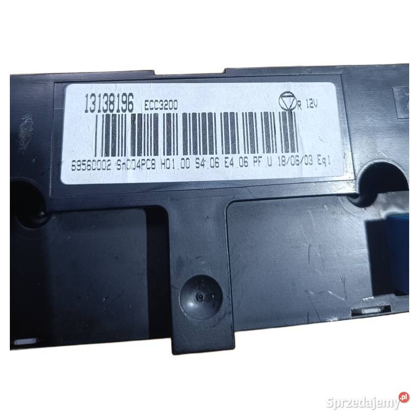 Panel klimatyzacji konsola Opel Vectra C Signum