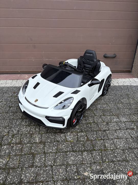 Auto na akumulator Porsche 718 12V białe