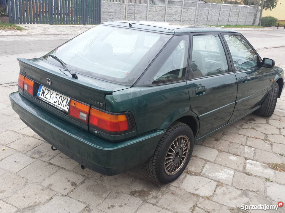 Honda Concerto 16 16V 185 10 lat właściciel lakier metallic Żyrardów