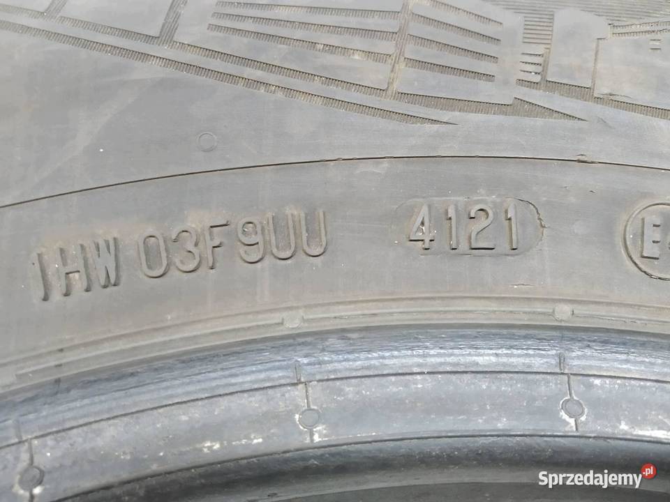 2x OPONA CAŁOROCZNA CONTINENTAL 19565R15H 4121 sprzedam