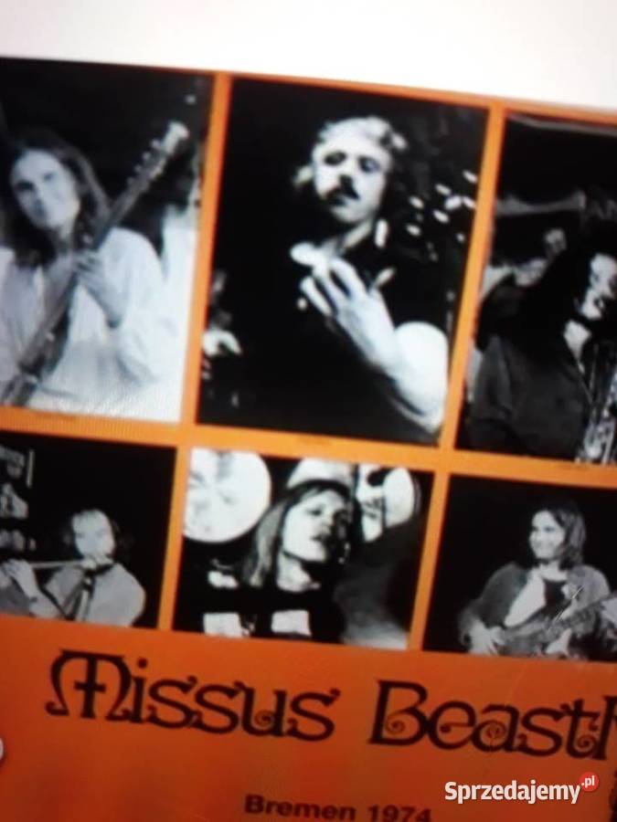 Archiwum jazz prog rocka MISSUS BEASTLY Live in 1 płyta Rzeszów