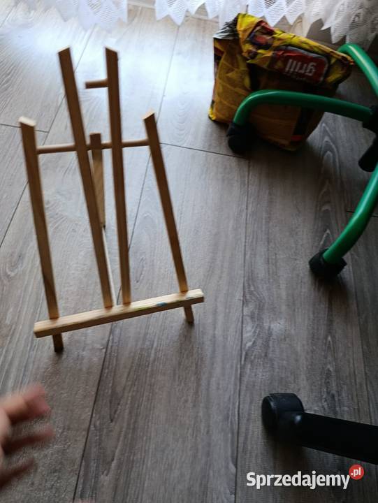 sztaluga mała drewniana malarska Poznań