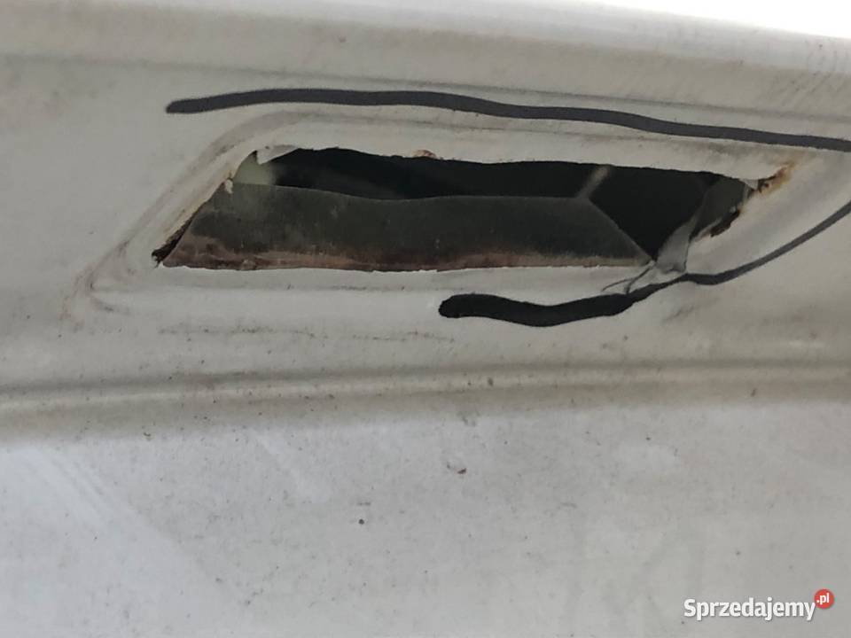 KLAPA TYŁ SKODA RAPID Hatchback BIAŁY Candy osobowe