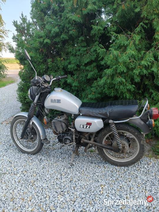 MZ etz 125 z dokumentami do rejestracji na białą nieuszkodzony