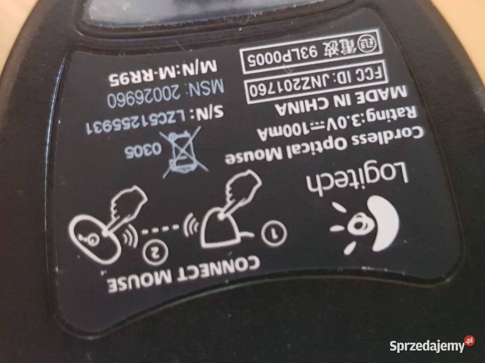 Retro myszka logitech MRR95 sprawna unikat Kielce sprzedam