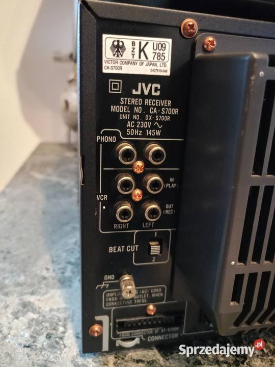 Wieża JVC CAS700R z górnej półki Wieże i miniwieże Drawski Młyn