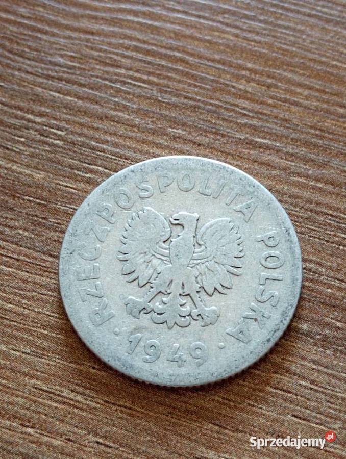 sprzedam piate 1 zl 1949 r bzm Chełm
