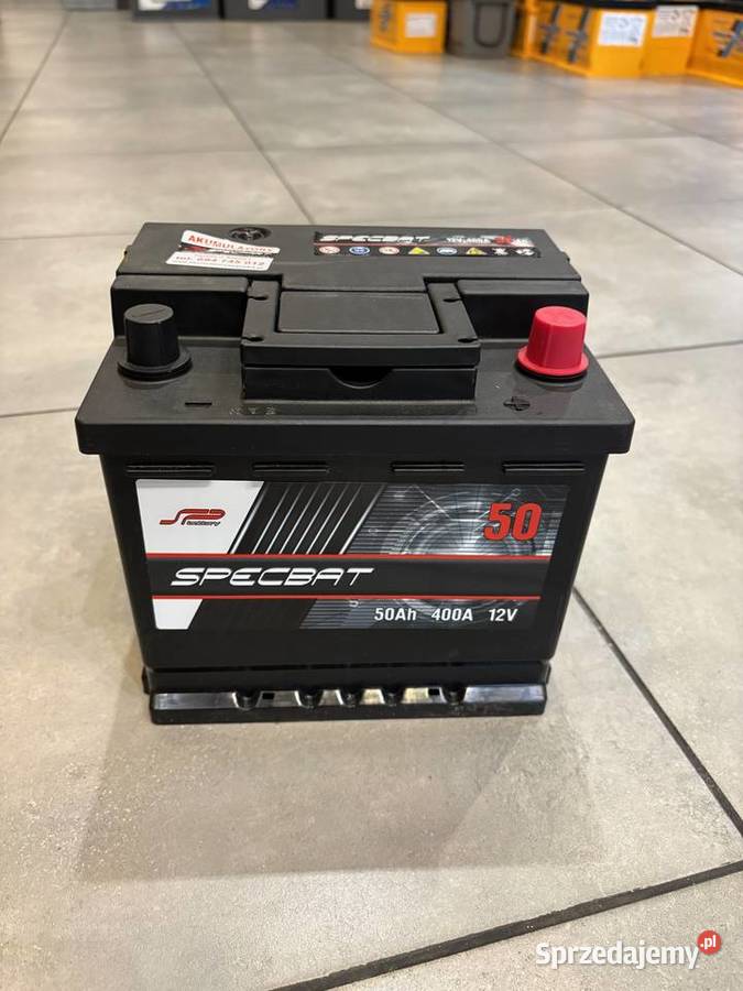 Akumulator SPECBAT 50Ah 400A EN PRAWY PLUS Augustów