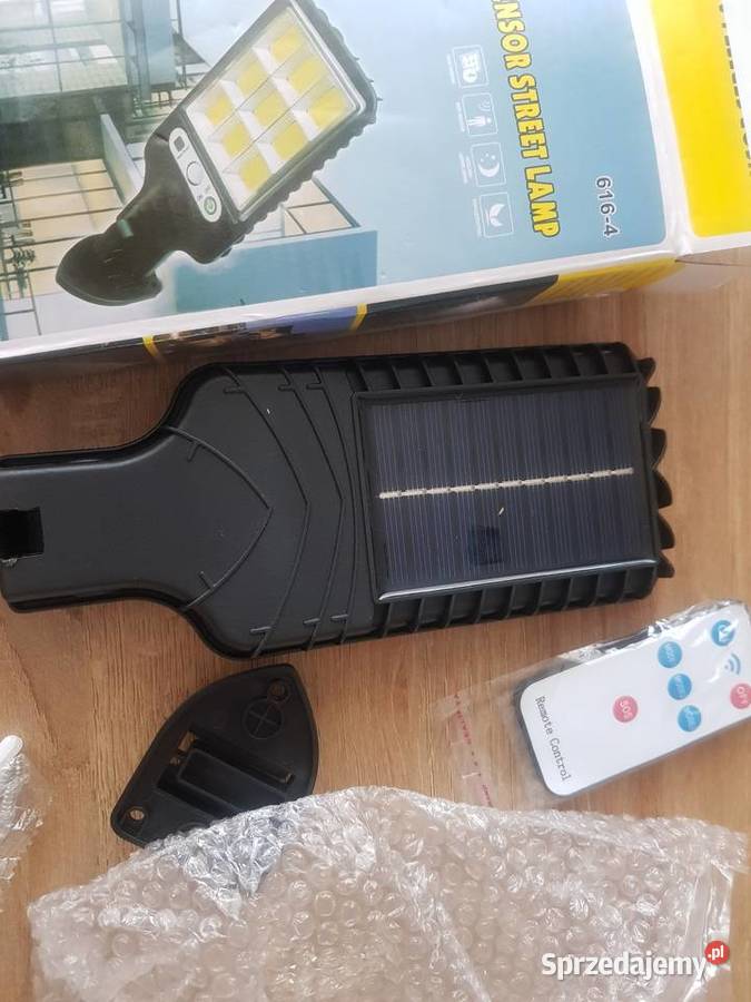 Lampa solarna zewnętrzna Bełchatów
