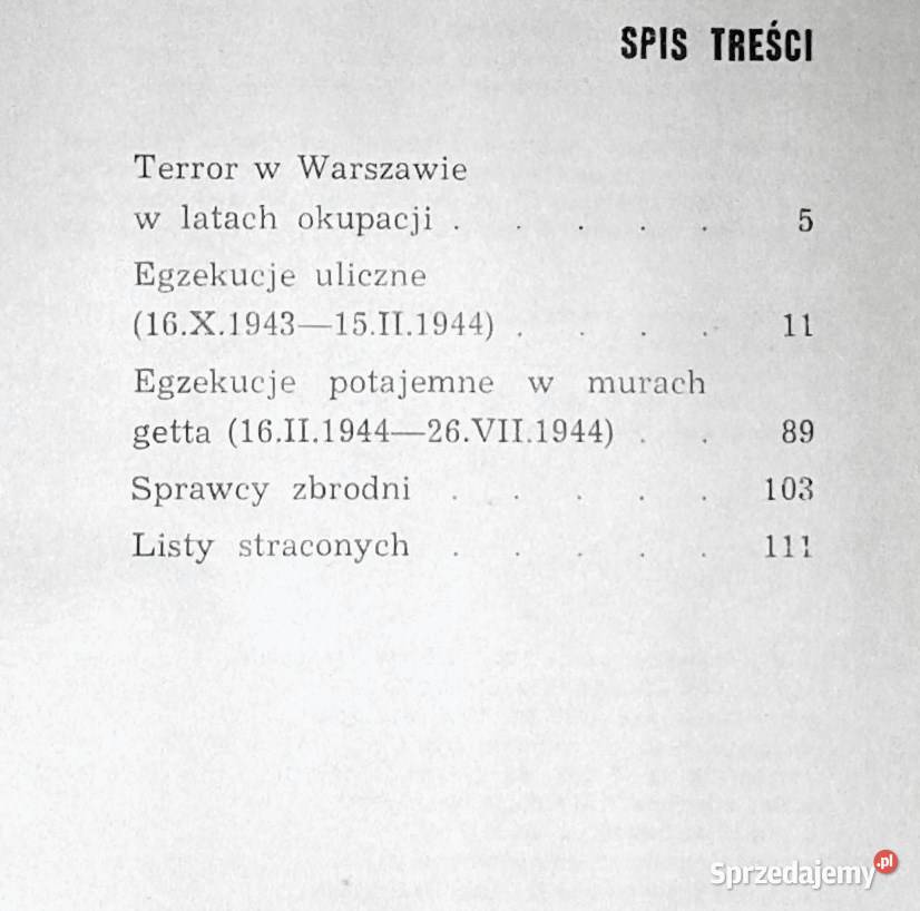 Straceni na ulicach miasta Władysław Chełm sprzedam