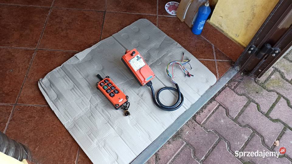 Sterowanie Radiowe Wciągarka Leśna Pilot Ciągnik nieuszkodzony Garwolin