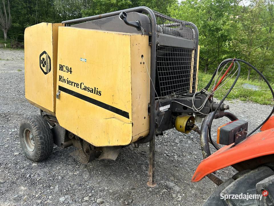 Mini prasa rolująca belująca Rivierre Casalis nieuszkodzony Nowy Sącz