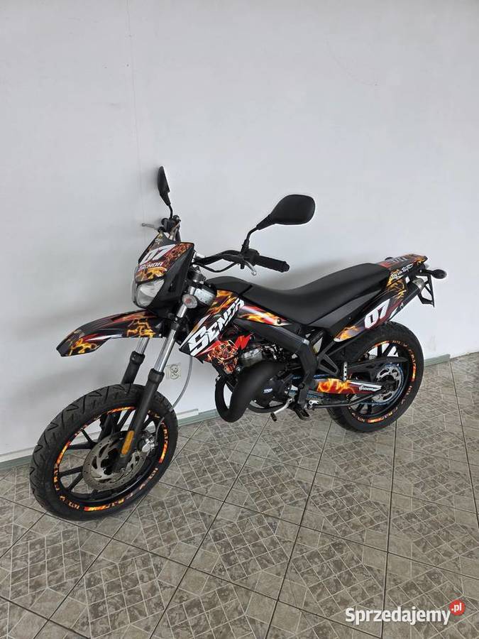 Derbi Senda Xtreme 2016 Tunning SCR Arisal 80 motorower Rybarzowice