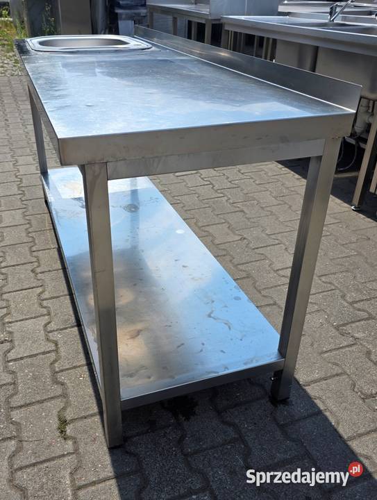 Zlew Gastro 2 komorowy z Półką 1706085 M938 N wielkopolskie Nowe Skalmierzyce