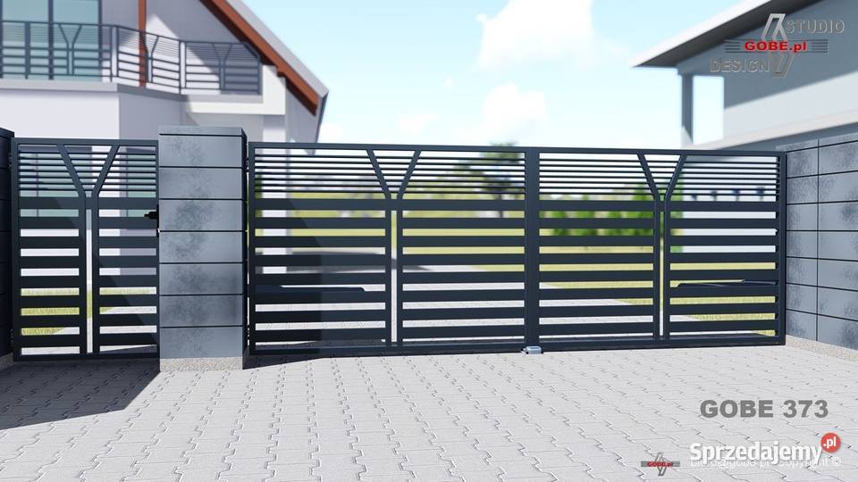 Bramy furtki nowoczesne ogrodzenia panelowe Gliwice