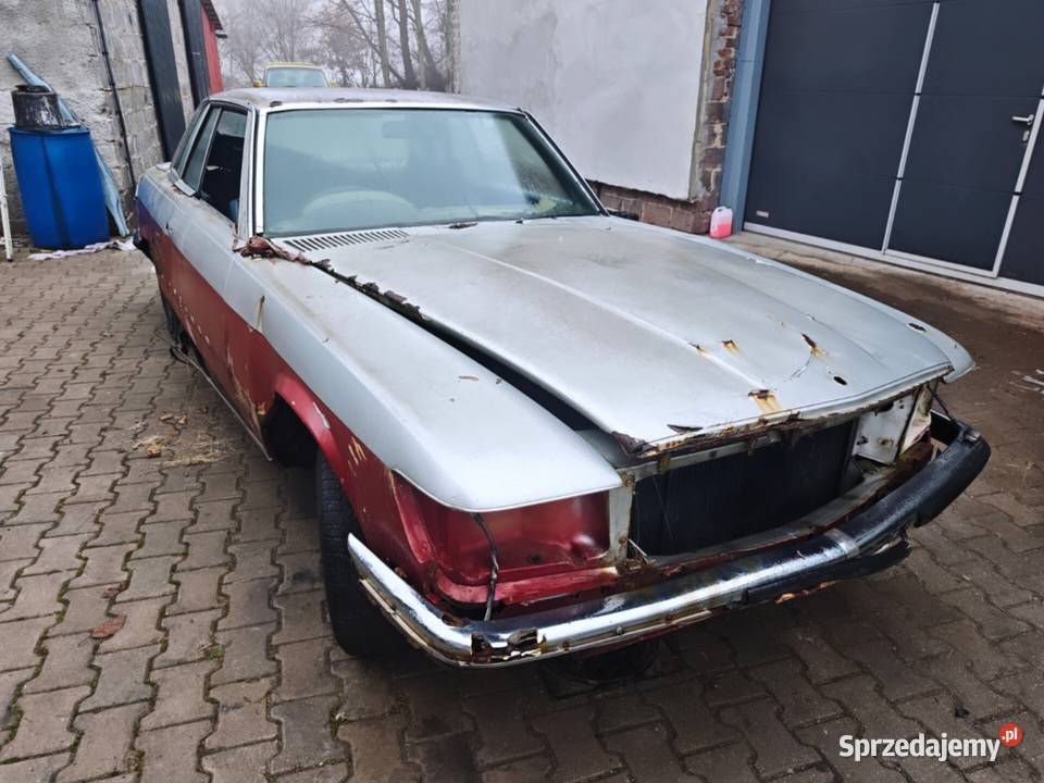 Mercedes r107 pełen SWAP na manualną skrzynię osobowe Tarnowskie Góry