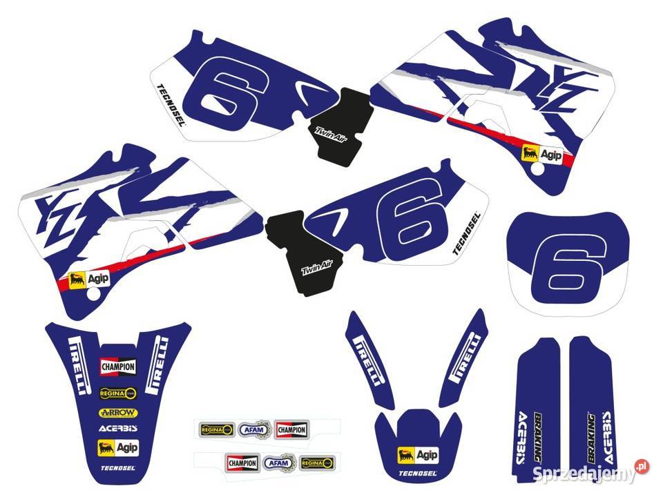 OKLEINA YAMAHA YZ 125250POSZYCIE SIEDZENIA warmińsko-mazurskie Mrągowo